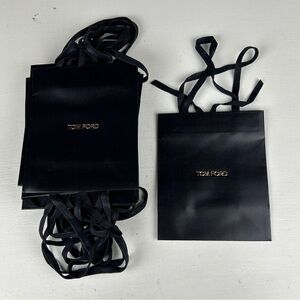 TOM FORD Small Paper Shopping Bags Black Lot of 11 New